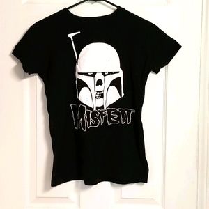Misfits Star Wars Bobba Fett women's tshirt
